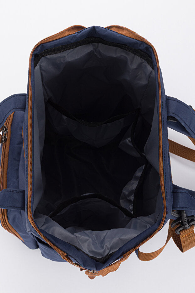 Sac à dos L&M LEGAS MODA  pour soins mère-bébé avec porte-bouteille isotherme et fixation pour poussette (CADEAU INCLUS)