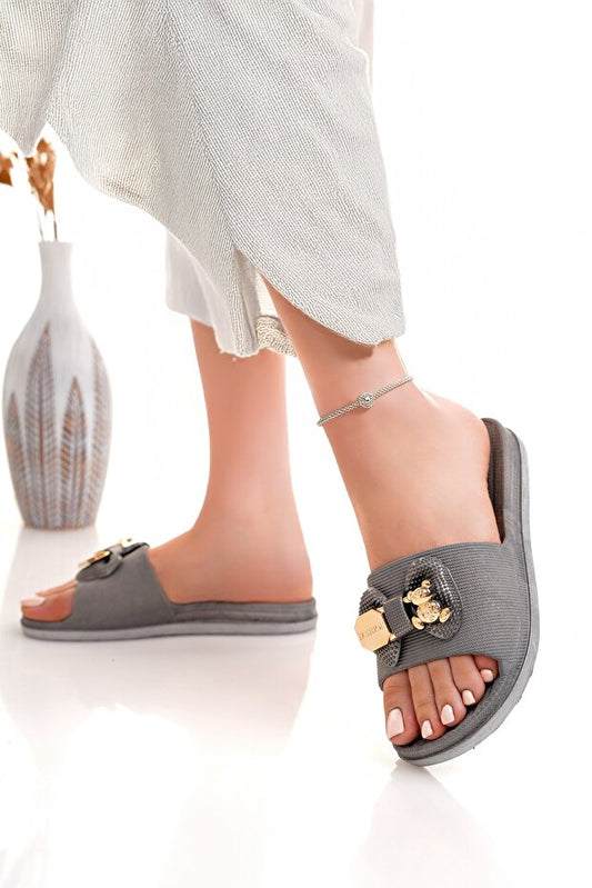 Pantoufles pour femmes Modafırsat,  antidérapantes, imperméables et élégantes, idéales pour la maison, l'extérieur, la plage et l'été.