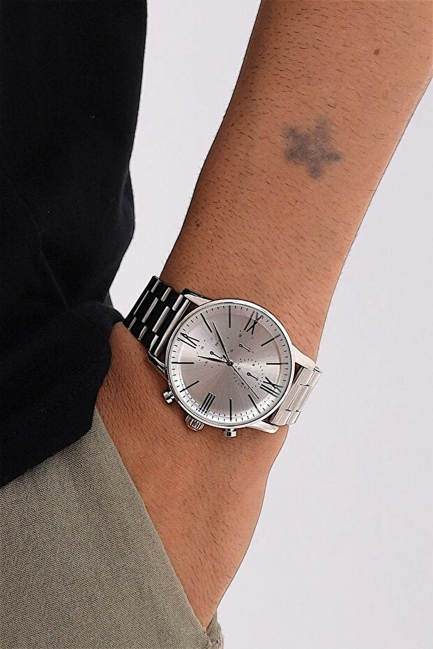 Montre Vitrin Premium Infinity Silver