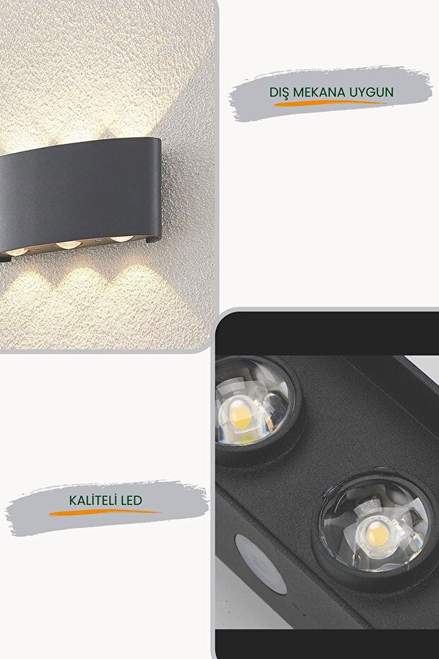 HANGAST He-001 Decorative Reversible Indoor Outdoor Wall Lighting Led Wall Sconce Modern Wall Lamp Sconce