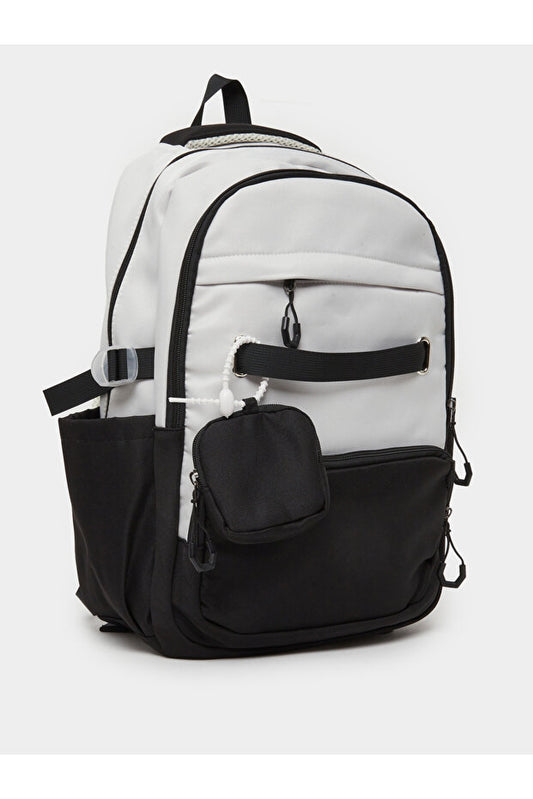 Sac à dos Styli  Color Block avec mini-sac à main