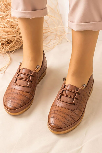 Chaussures et sacs LAL -  Chaussures orthopédiques confortables et décontractées pour femmes - Beige