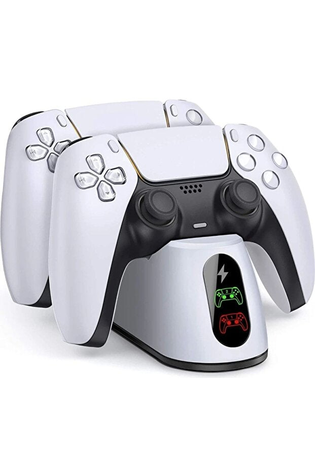 Station de charge pour manette PS5 DualSense avec écran comse 0516