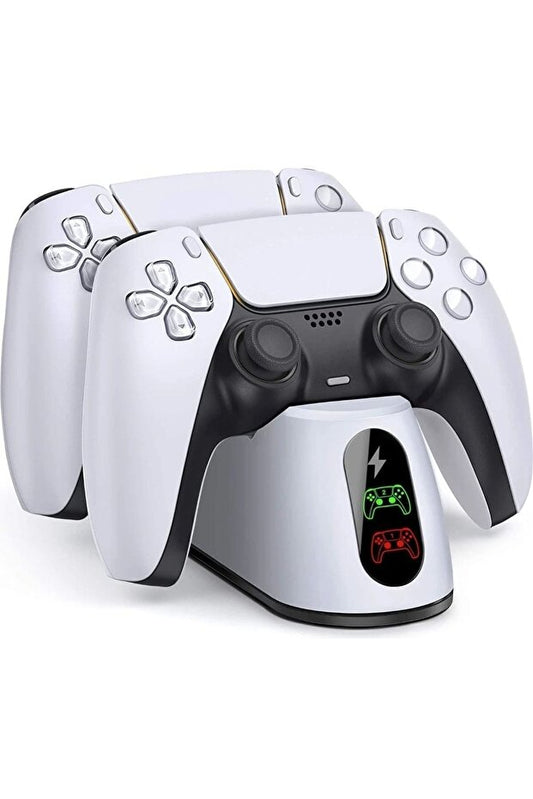 Station de charge pour manette PS5 DualSense avec écran comse 0516