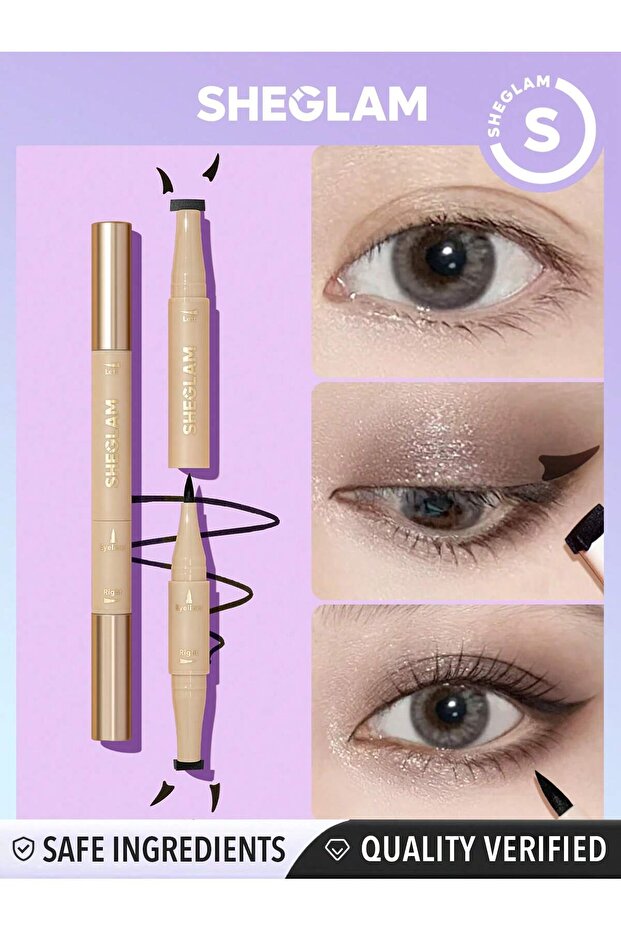 SHEGLAM  Obtenez le tampon et le stylo eyeliner Foxy Eye