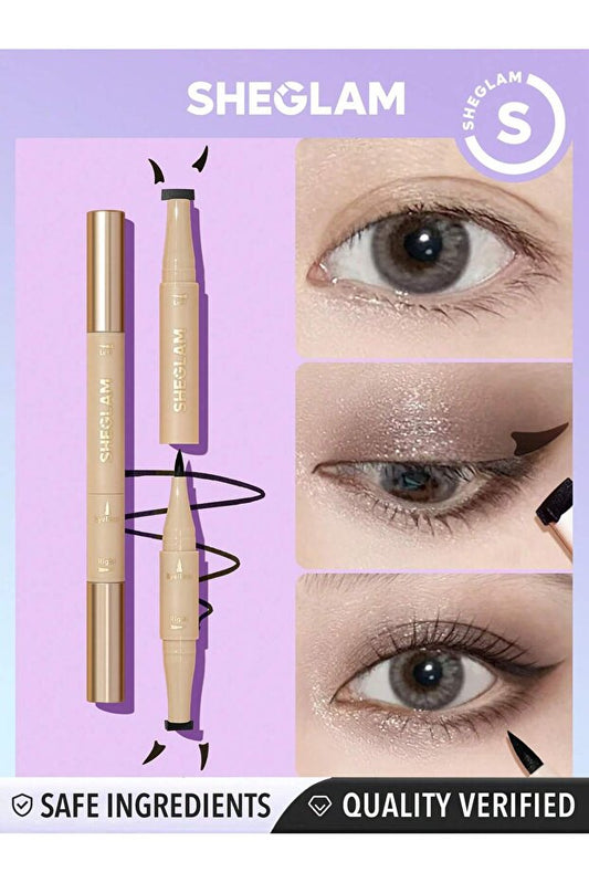 SHEGLAM  Obtenez le tampon et le stylo eyeliner Foxy Eye