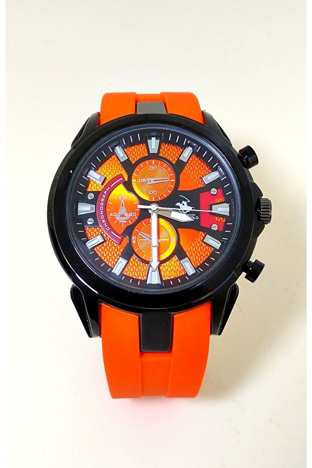 G-Sport POLO G-Sport Polo, Montre de sport pour homme, bracelet en silicone.