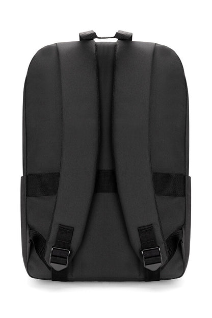 Sac à dos unisexe Logitech Original 15,6" en tissu noir pour ordinateur portable, idéal pour les voyages, l'école et le quotidien.