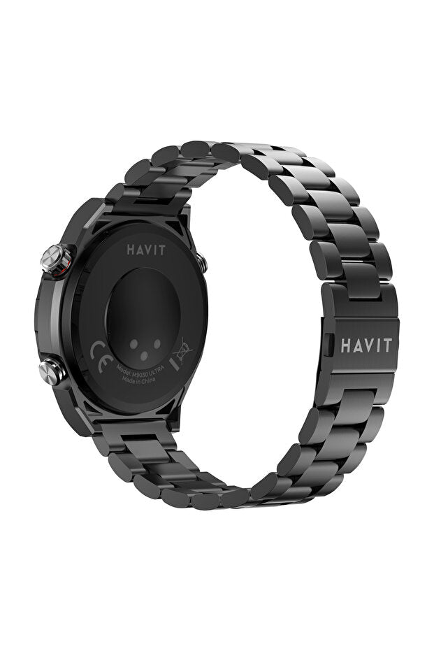 Montre connectée Havit  M9030 ULTRA AMOLED HD 46 mm avec bracelet en métal