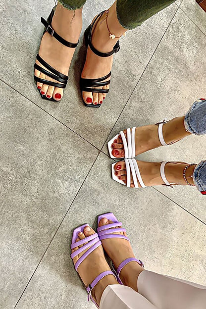 Chaussures et sacs LAL -  Escarpins classiques pour femmes avec détail passepoilé - Blanc