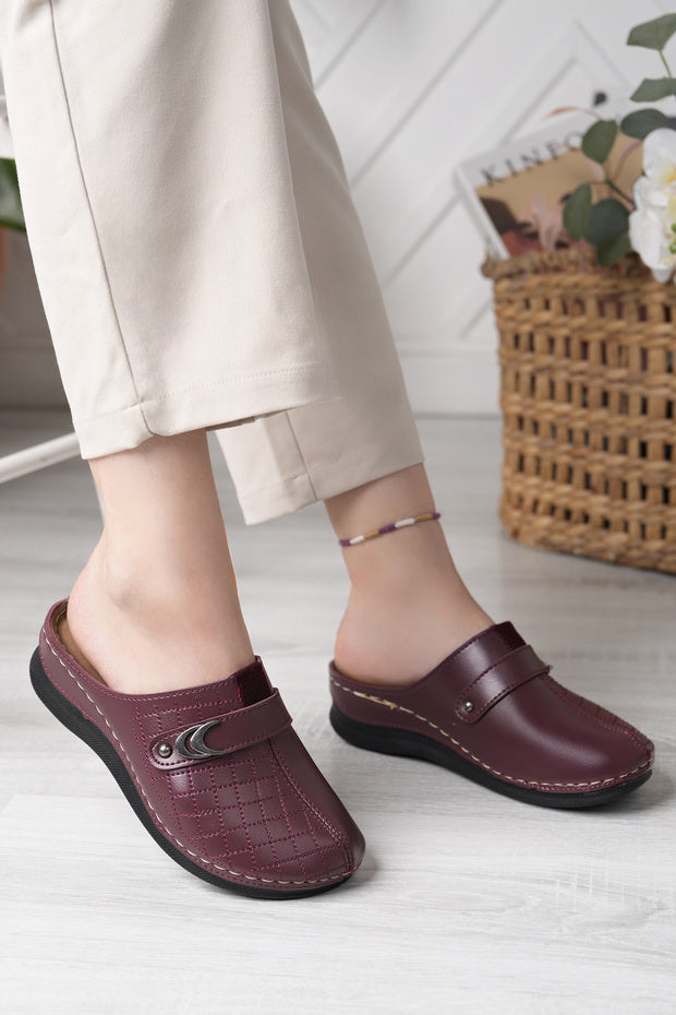Chaussons décontractés à bout fermé et semelle souple pour femmes de Nazenintasarımlar