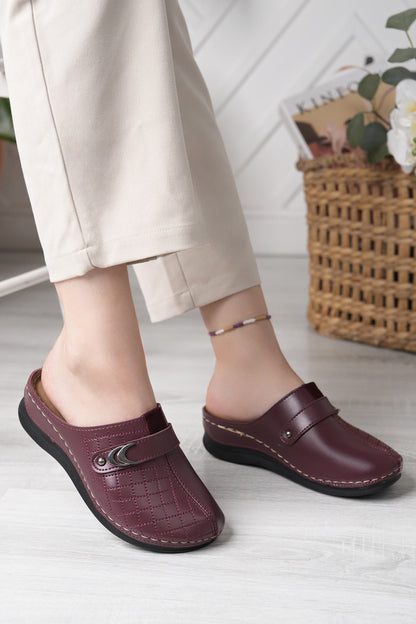 Chaussons décontractés à bout fermé et semelle souple pour femmes de Nazenintasarımlar