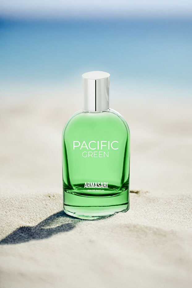 Armasari  Pacific Green Eau de Parfum pour Homme 100ml | Fraîcheur marine | Notes marines, cuir, patchouli