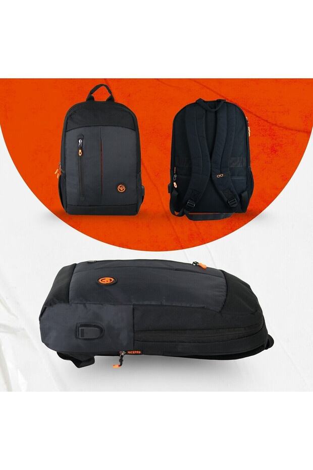 Sac à dos intelligent pour ordinateur portable NPO  Citylife Cl01s 16" - Noir