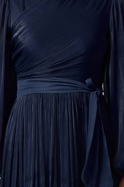 Modest Navy Glittery