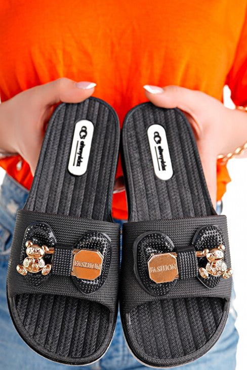 Pantoufles pour femmes Modafırsat,  antidérapantes, imperméables et élégantes, idéales pour la maison, l'extérieur, la plage et l'été.