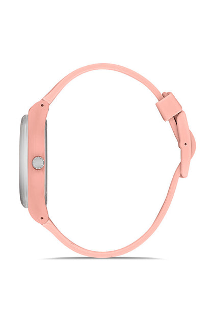 Montre-bracelet unisexe Polo Air  Sport avec bracelet en silicone et calendrier jour/mois, rose clair, PL-1555B6X