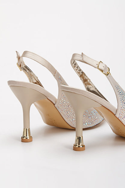 DYG STORE Ensemble élégant de chaussures de soirée sur mesure à talons hauts et sac pour femme