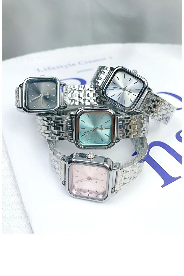 Montre-bracelet rétro pour femme LOOQ