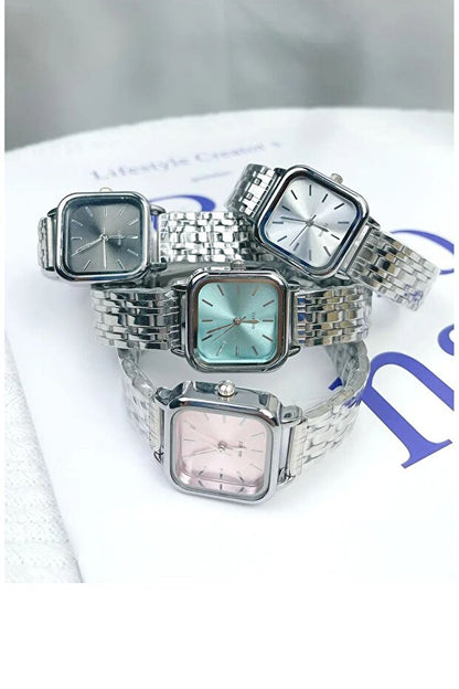 Montre-bracelet rétro pour femme LOOQ