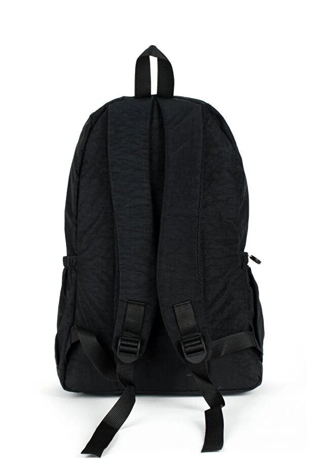 Sac à dos scolaire unisexe citycenterfashion  en tissu froissé imperméable, grande taille, pour collège, lycée et université, cty-lbn-301