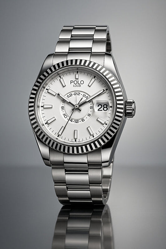 Montre homme G-Sport POLO Rolex avec bracelet en acier