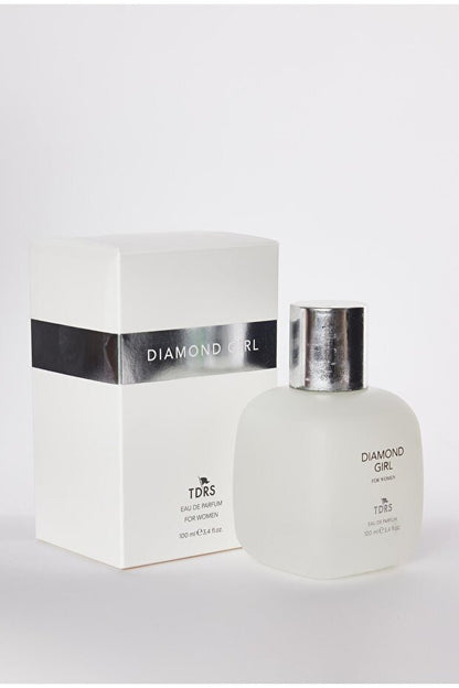 Parfum longue tenue pour femme TDRS Diamond Girl 100 ml Vanille Édition Spéciale