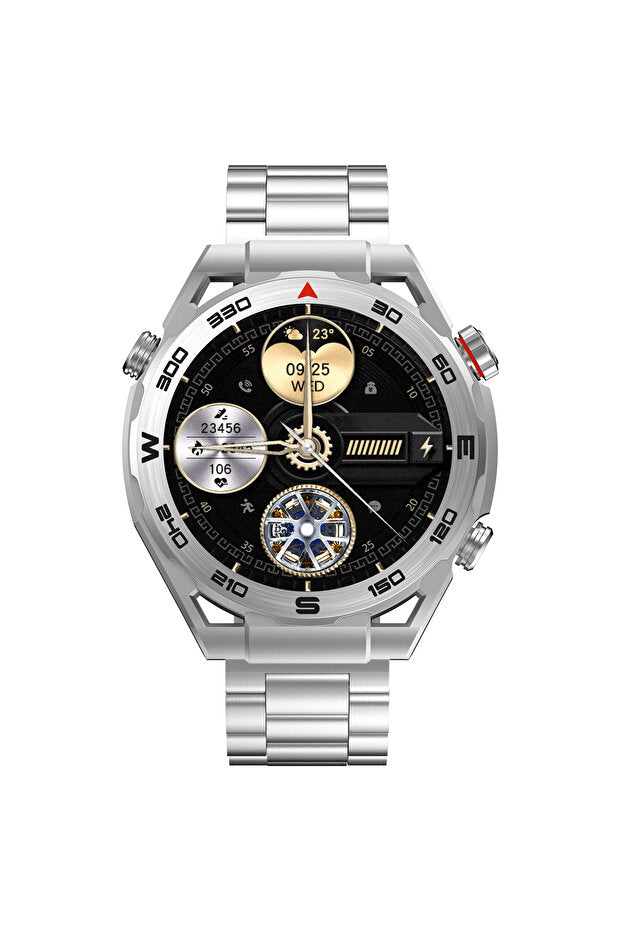 Montre connectée Havit  M9030 ULTRA AMOLED HD 46 mm avec bracelet en métal