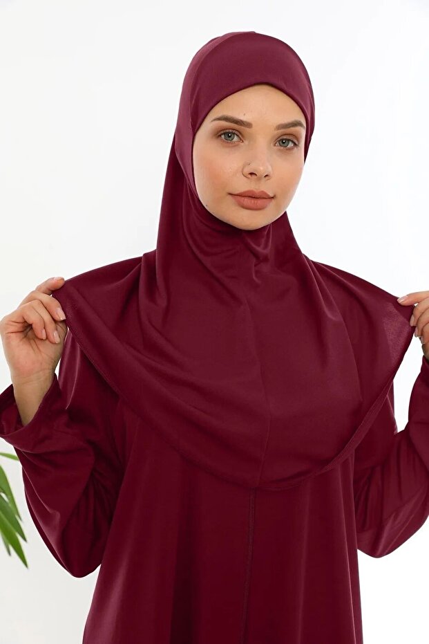 Robe de prière une pièce antidérapante à fermeture éclair Medipek , noire