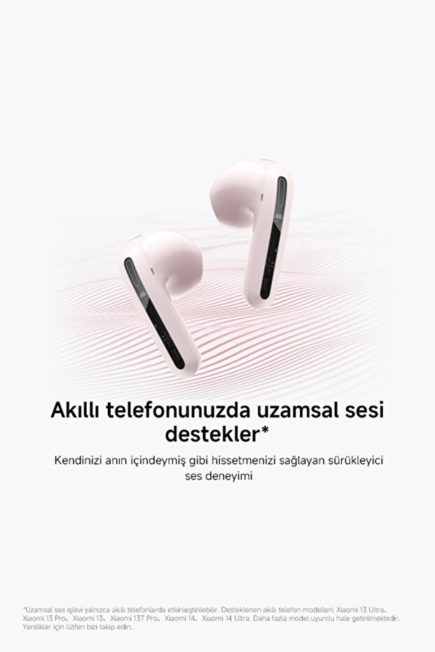 Écouteurs intra-auriculaires Xiaomi Redmi Buds 6 Active - Blanc TWS (Garantie Xiaomi Turquie)