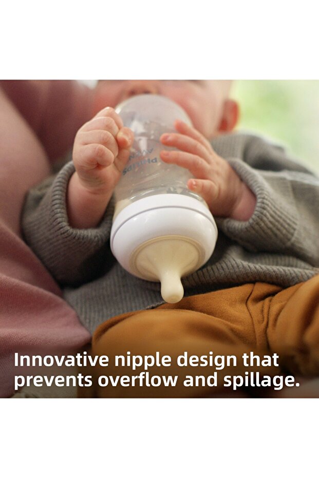 Philips Avent Scy906/01 Model Natural Response PP Baby Bottle - 3 Months 330ml