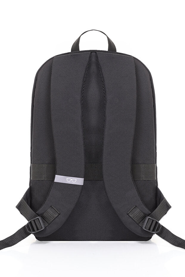 Sac à dos étanche D'VERS  noir à 3 compartiments pour ordinateur portable, compatible avec les ordinateurs portables de 15,6, 16,1 et 16,9 pouces.