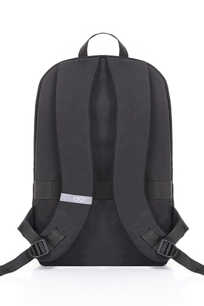 Sac à dos étanche D'VERS  noir à 3 compartiments pour ordinateur portable, compatible avec les ordinateurs portables de 15,6, 16,1 et 16,9 pouces.