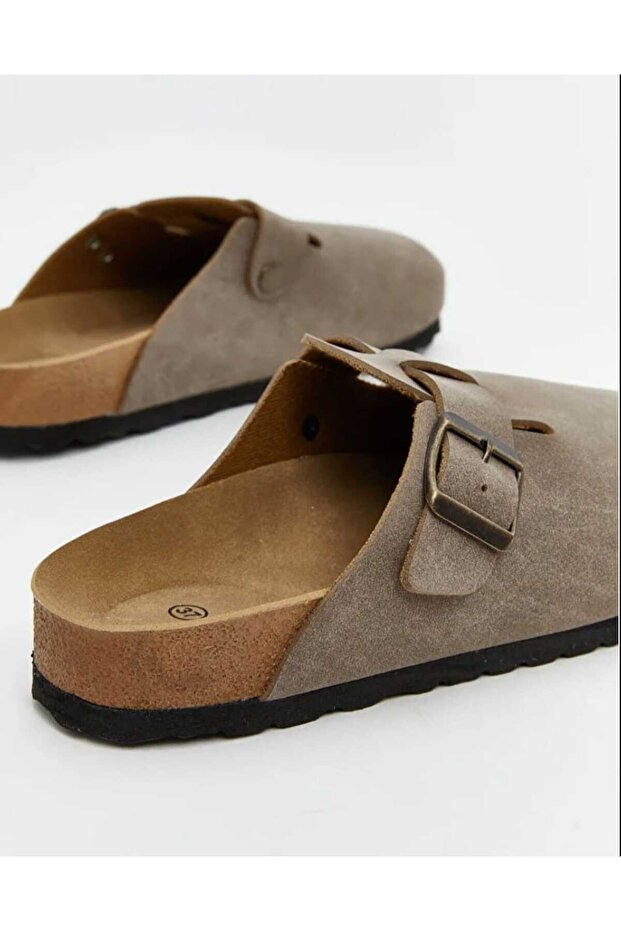 DAD WOLF Chaussons quotidiens Birkens Boston à semelle en liège Sabo 59463