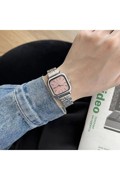 Montre-bracelet rétro pour femme LOOQ