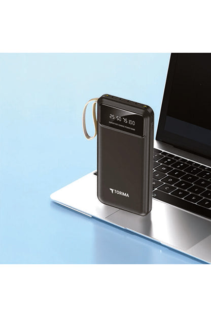 Banque d'alimentation Torima  10000 MAH TRM-1011 NOIR