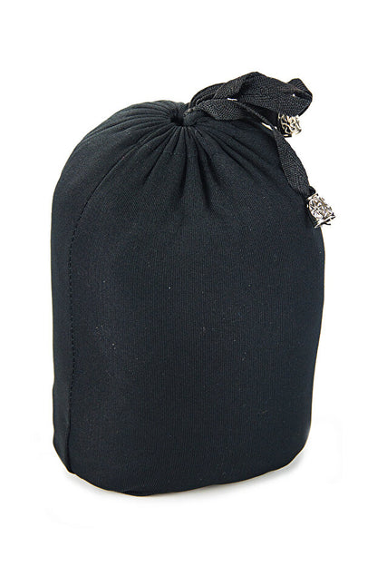 Robe de prière une pièce pour femme Ikhwan avec sac, noire