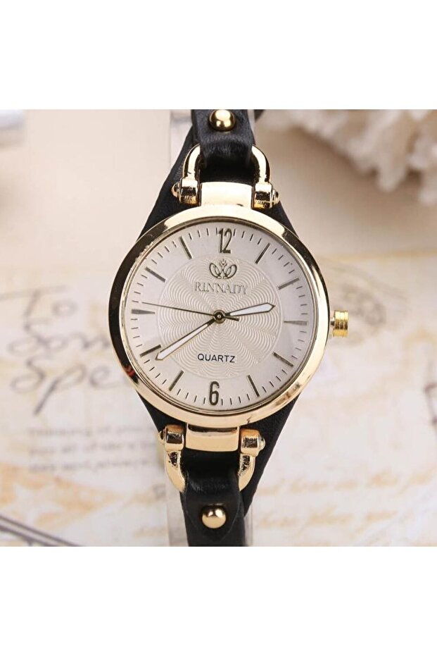 Horloge ronde vintage et rétro Dust Vintage Gyrox marron