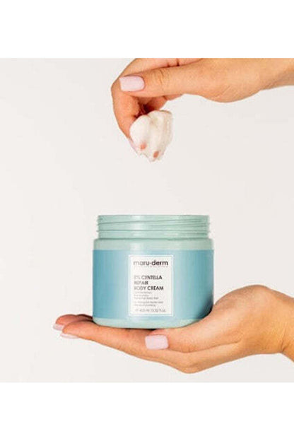 Crème corporelle réparatrice à 5 % de centella Maru.Derm