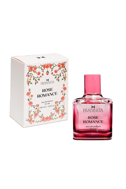 Frannita Rose Romance Eau de Parfum Florale Fruitée 100 ml Parfum pour femme