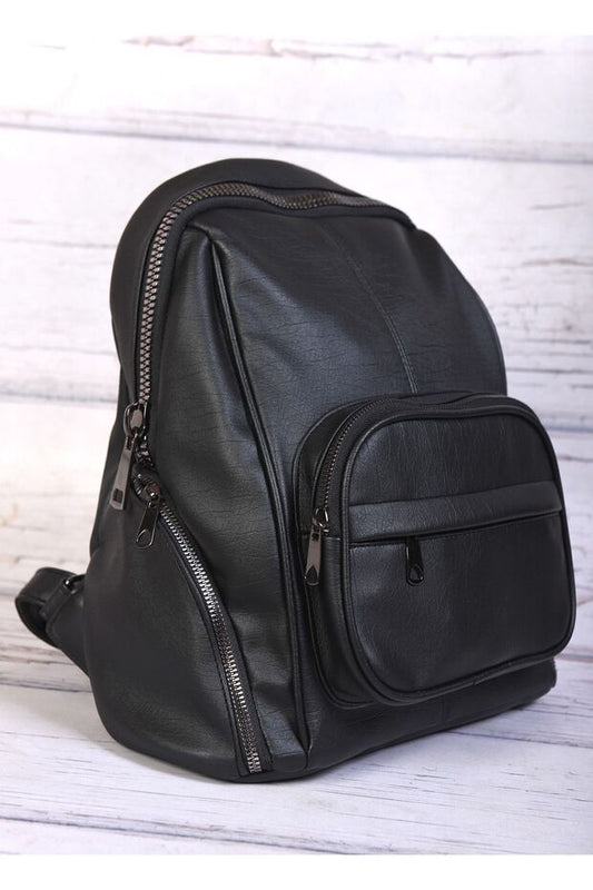 MONALIZA Sac à dos en cuir lavé