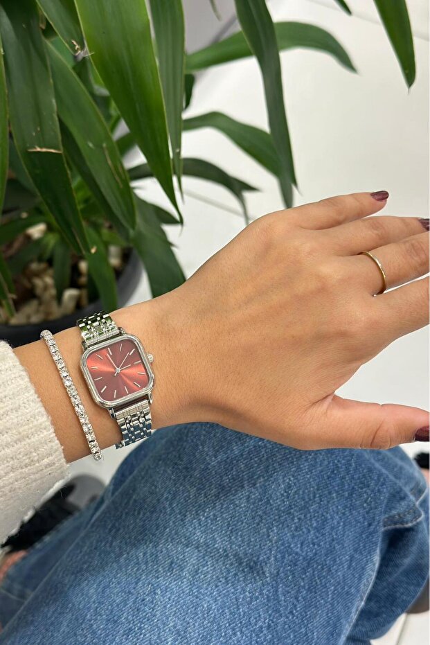 MONTRE POUR FEMME DEEPORA  À BOÎTIER CARRÉ
