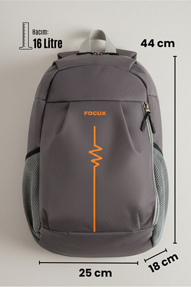 Sac à dos unisexe FOCUX Nil-09 Outdoor (44 cm x 25 cm x 18 cm) pour tous les jours, le sport et toutes les occasions, turquoise