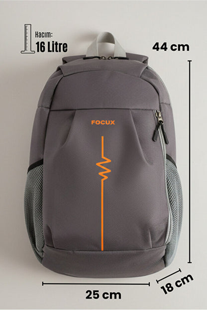 Sac à dos unisexe FOCUX Nil-09 Outdoor (44 cm x 25 cm x 18 cm) pour tous les jours, le sport et toutes les occasions, turquoise