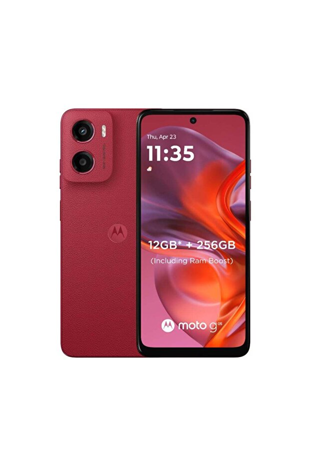 Motorola G05 4G Dual SIM Plum Red 4GB RAM 256GB - 12 Months Warranty