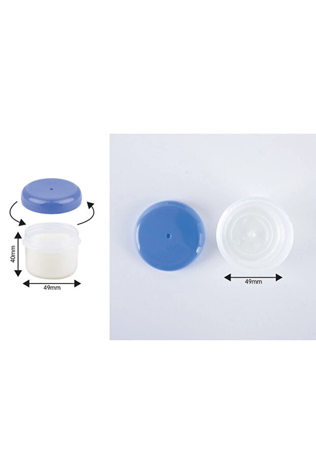 Ensemble de 4 boîtes de conservation pour lait et aliments Baby Plus