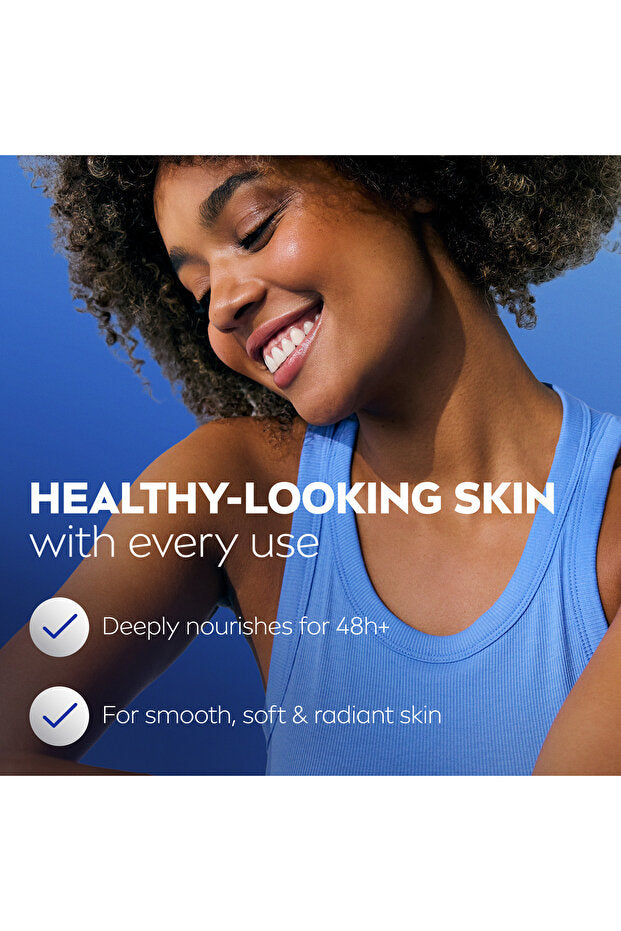 Lait corporel NIVEA au beurre de cacao, vitamine E, pour peaux sèches, 400 ml