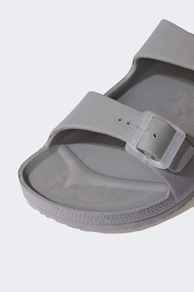 Pantoufles plates à double bride en EVA pour homme Defacto E3340AX25SM