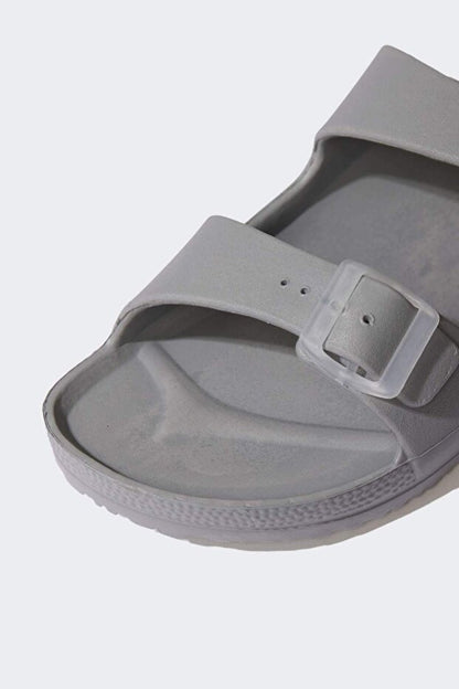 Pantoufles plates à double bride en EVA pour homme Defacto E3340AX25SM