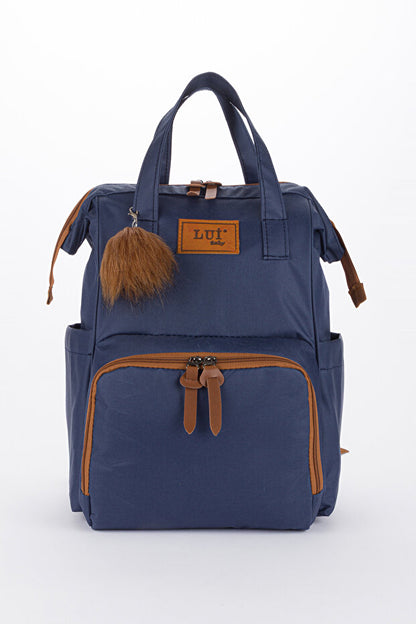 Sac à dos L&M LEGAS MODA  pour soins mère-bébé avec porte-bouteille isotherme et fixation pour poussette (CADEAU INCLUS)